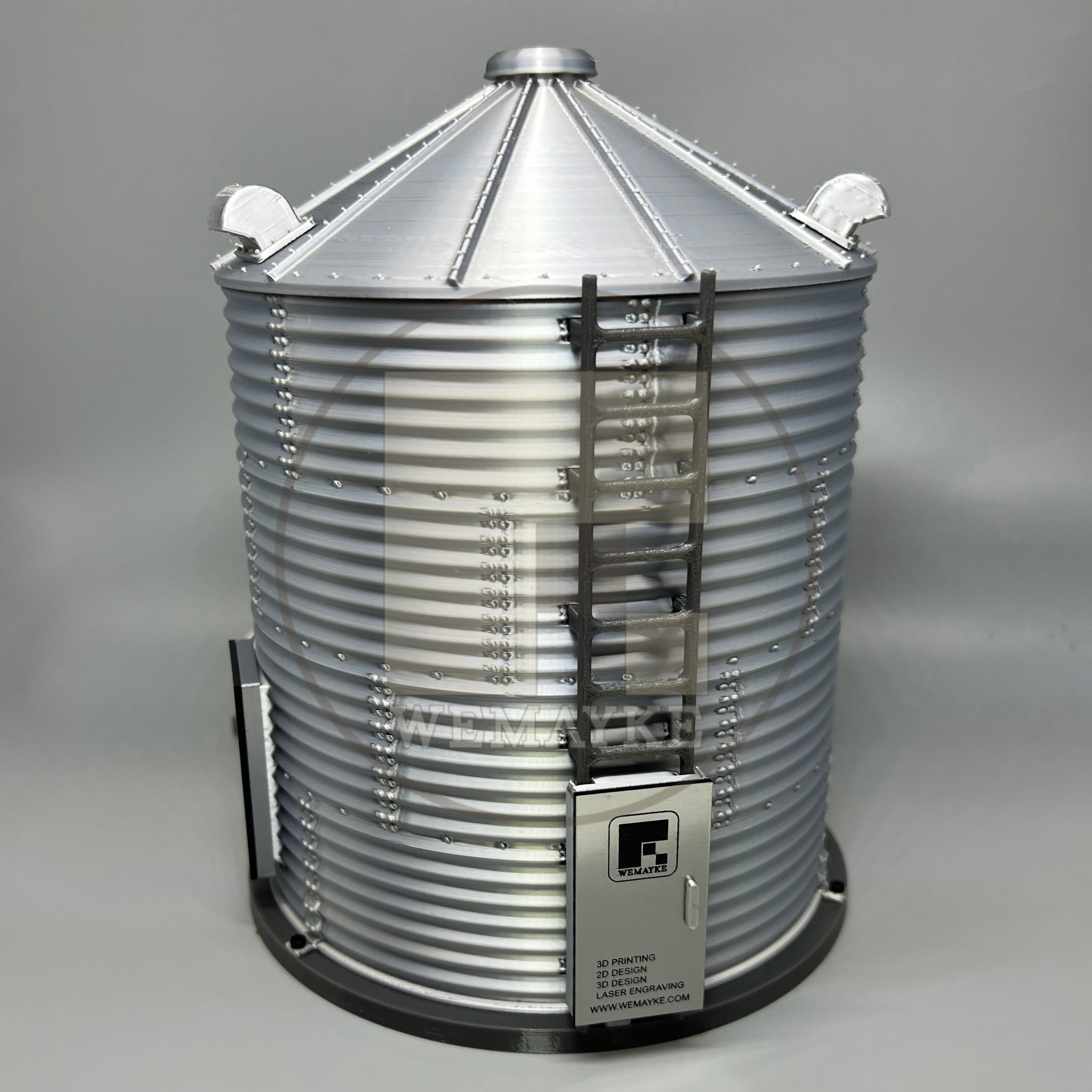 3d Printed Grain Bin (W-GB-01)